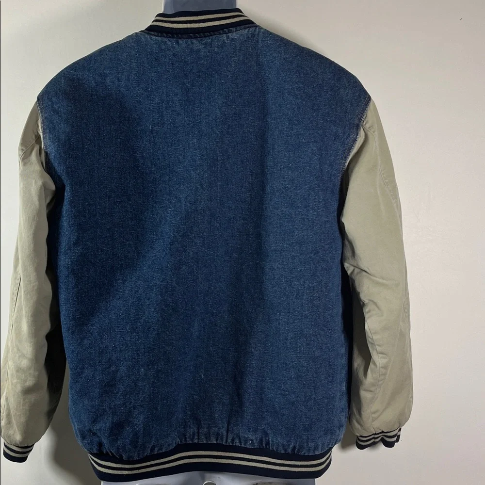 Faded Glory Authentic Blue Jeans Jacket Boys Size XL
Quilted Lining Snap Front - Picture 7 of 10